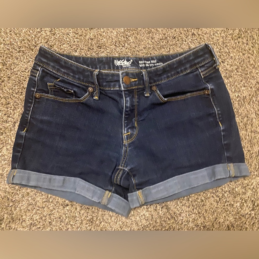 Missimo Women's Blue Denim Shorts